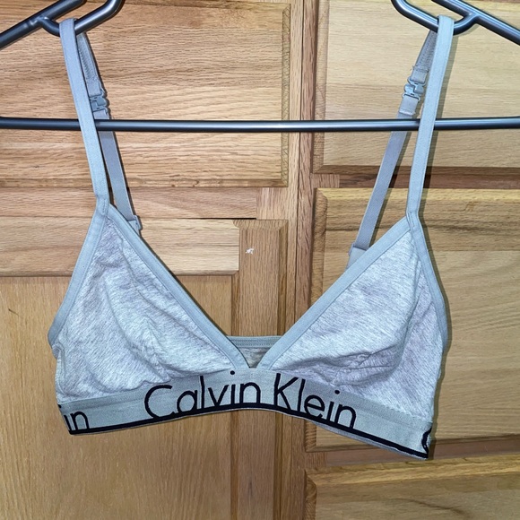 Calvin Klein Other - Calvin Klein Gray Bralette
